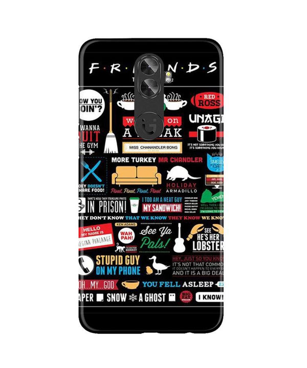 Friends Case for Gionee A1 Plus  (Design - 145)