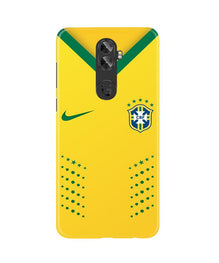 Brazil Mobile Back Case for Gionee A1 Plus  (Design - 176)