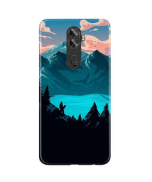 Mountains Mobile Back Case for Gionee A1 Plus (Design - 186)