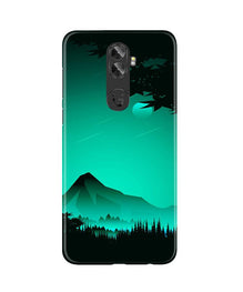Moon Mountain Mobile Back Case for Gionee A1 Plus (Design - 204)