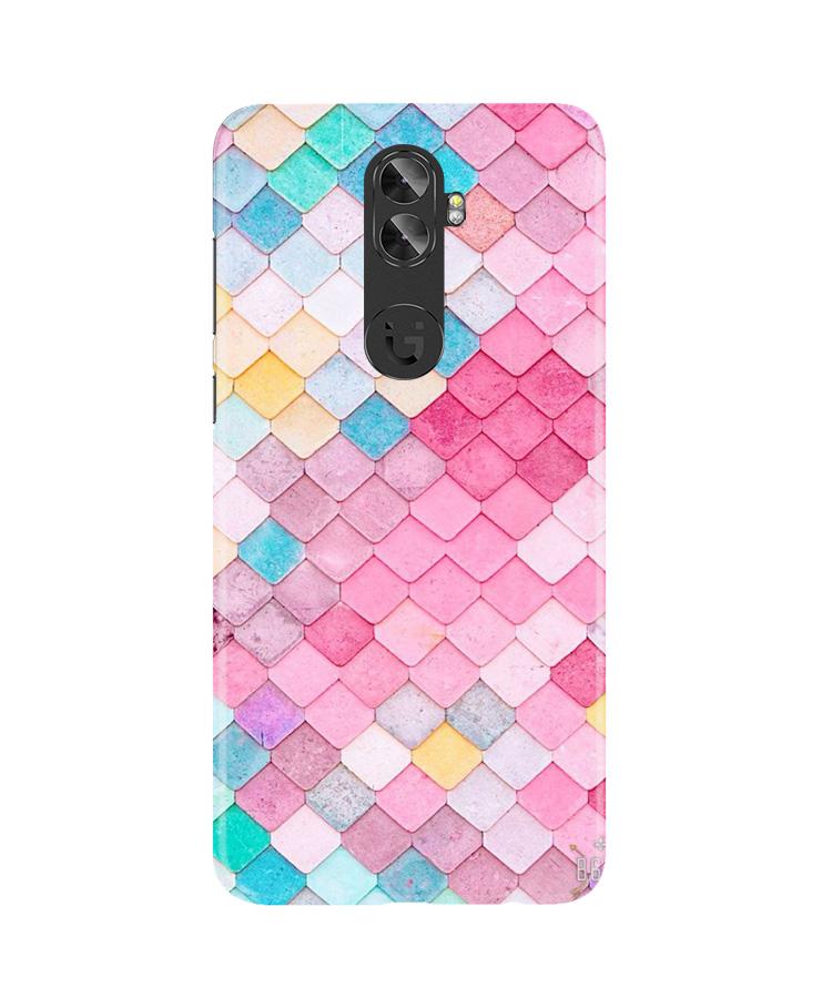 Pink Pattern Case for Gionee A1 Plus (Design No. 215)