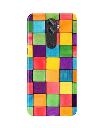 Colorful Square Mobile Back Case for Gionee A1 Plus (Design - 218)