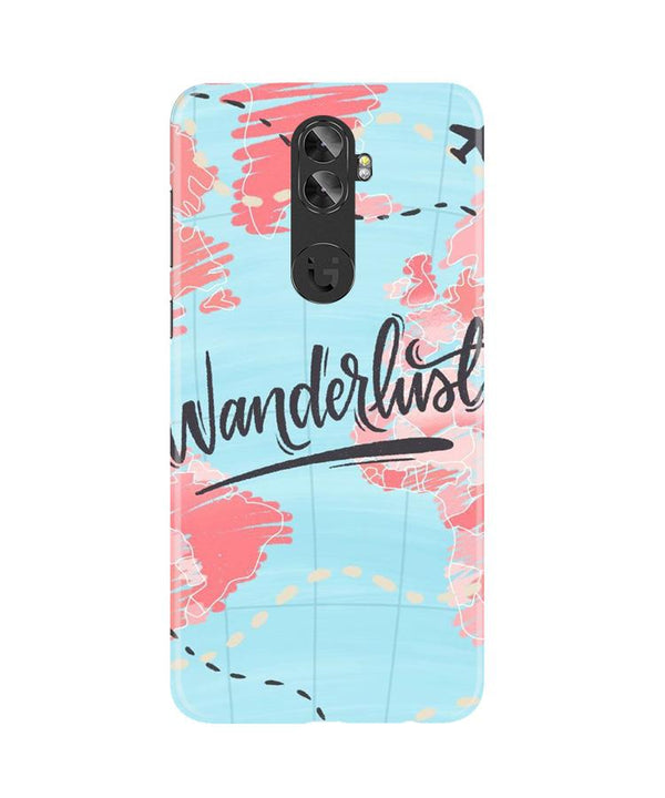 Wonderlust Travel Case for Gionee A1 Plus (Design No. 223)