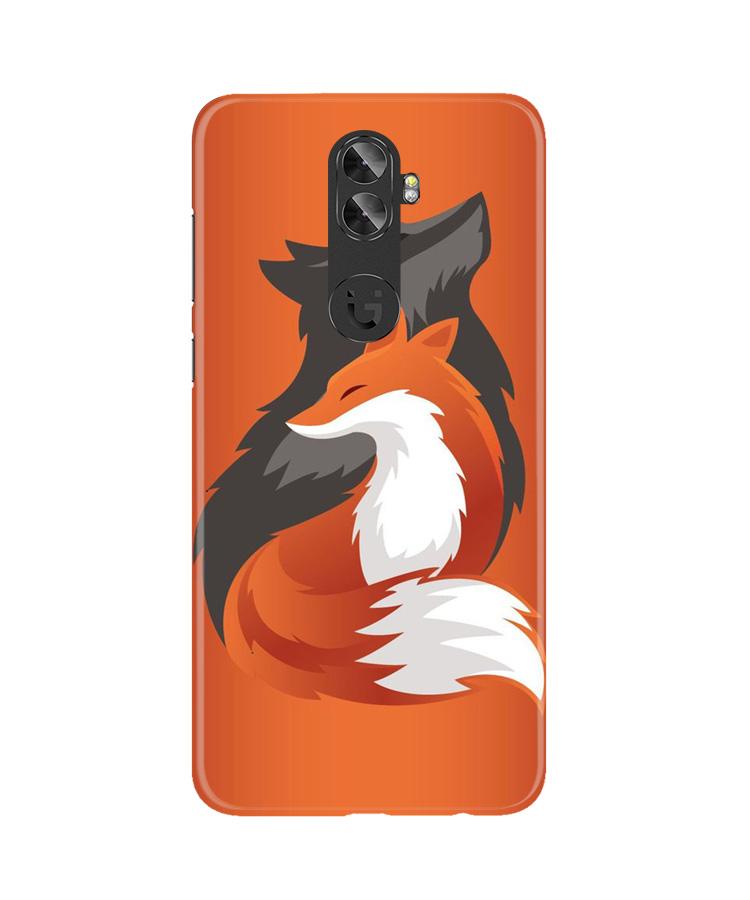 Wolf  Case for Gionee A1 Plus (Design No. 224)