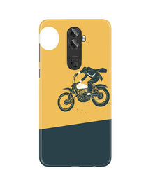 Bike Lovers Mobile Back Case for Gionee A1 Plus (Design - 256)
