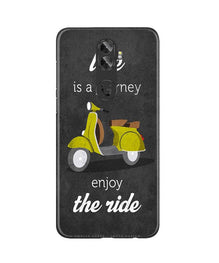 Life is a Journey Mobile Back Case for Gionee A1 Plus (Design - 261)