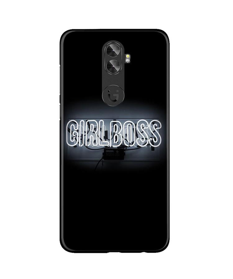 Girl Boss Black Case for Gionee A1 Plus (Design No. 268)