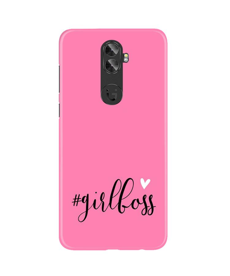 Girl Boss Pink Case for Gionee A1 Plus (Design No. 269)