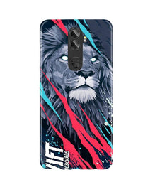 Lion Mobile Back Case for Gionee A1 Plus (Design - 278)