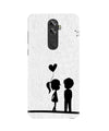 Cute Kid Couple Case for Gionee A1 Plus (Design No. 283)