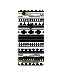 Black white Pattern Case for Gionee F103 Pro