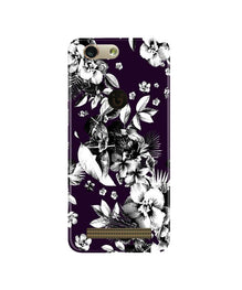 white flowers Mobile Back Case for Gionee F103 Pro (Design - 7)