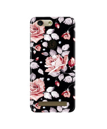 Pink rose Mobile Back Case for Gionee F103 Pro (Design - 12)
