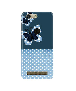 White dots Butterfly Case for Gionee F103 Pro