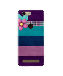 Purple Blue Mobile Back Case for Gionee F103 Pro (Design - 37)