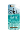 Life is short live it Case for Gionee F103 Pro