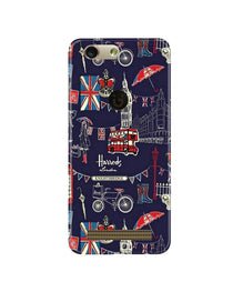 Love London Mobile Back Case for Gionee F103 Pro (Design - 75)