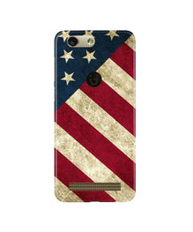 America Mobile Back Case for Gionee F103 Pro (Design - 79)