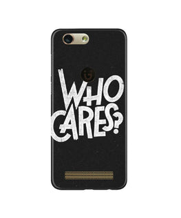 Who Cares Case for Gionee F103 Pro