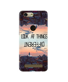 Look at things different Mobile Back Case for Gionee F103 Pro (Design - 99)