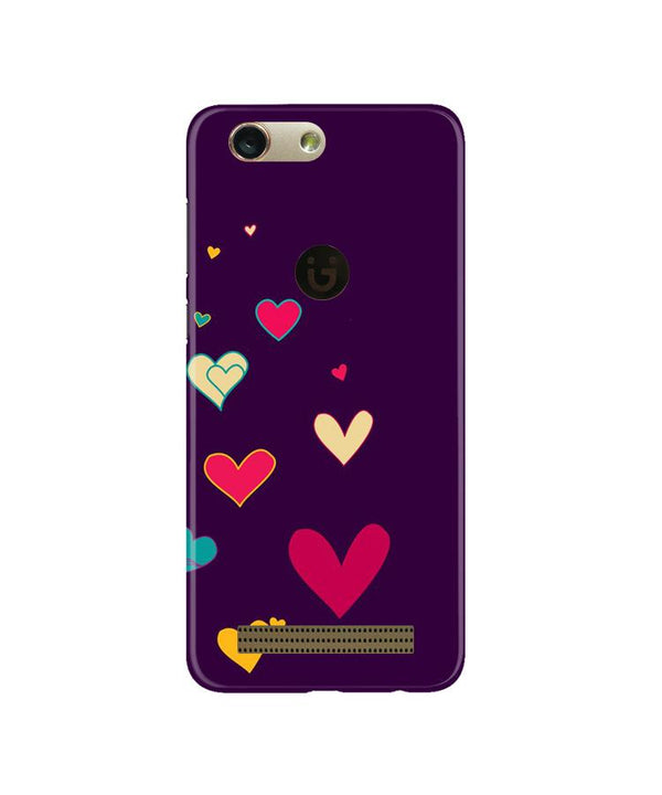 Purple Background Case for Gionee F103 Pro  (Design - 107)