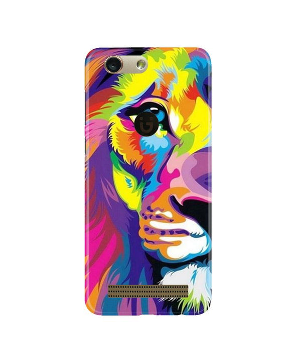 Colorful Lion Case for Gionee F103 Pro  (Design - 110)