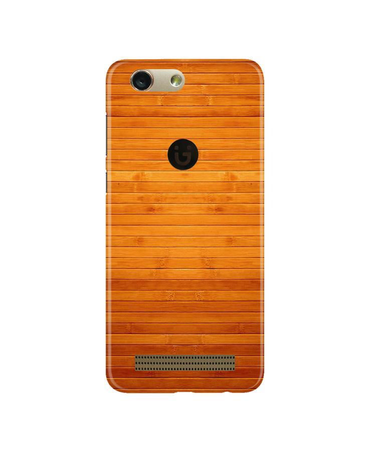 Wooden Look Case for Gionee F103 Pro  (Design - 111)