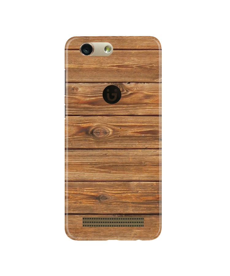 Wooden Look Case for Gionee F103 Pro  (Design - 113)
