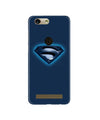 Superman Superhero Case for Gionee F103 Pro  (Design - 117)
