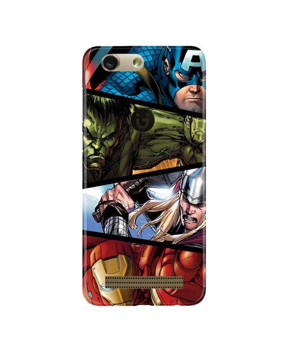 Avengers Superhero Case for Gionee F103 Pro  (Design - 124)