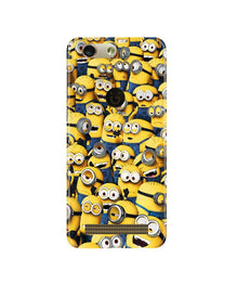 Minions Mobile Back Case for Gionee F103 Pro  (Design - 126)