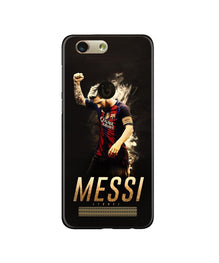 Messi Mobile Back Case for Gionee F103 Pro  (Design - 163)