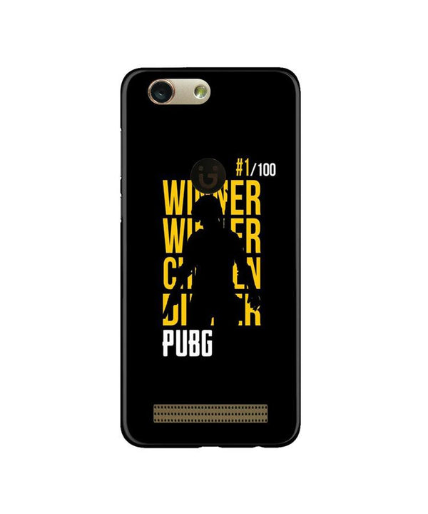 Pubg Winner Winner Case for Gionee F103 Pro  (Design - 177)