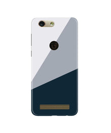 Blue Shade Mobile Back Case for Gionee F103 Pro (Design - 182)