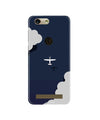 Clouds Plane Case for Gionee F103 Pro (Design - 196)
