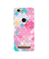 Pink Pattern Case for Gionee F103 Pro (Design No. 215)