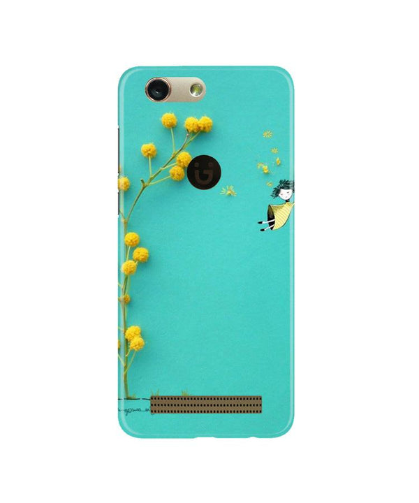 Flowers Girl Case for Gionee F103 Pro (Design No. 216)