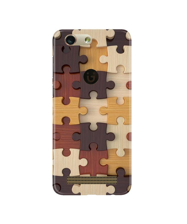 Puzzle Pattern Case for Gionee F103 Pro (Design No. 217)