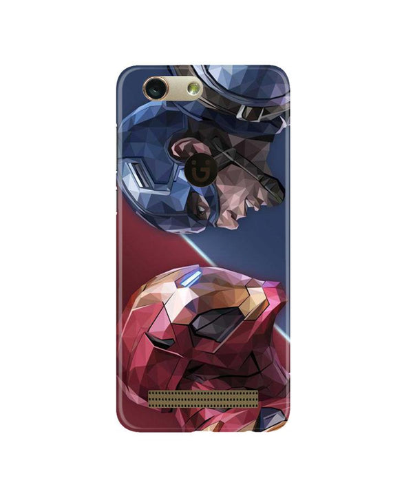 Ironman Captain America Case for Gionee F103 Pro (Design No. 245)