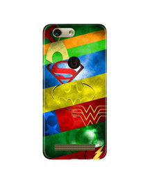 Superheros Logo Mobile Back Case for Gionee F103 Pro (Design - 251)