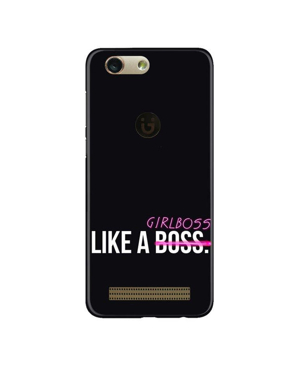 Like a Girl Boss Case for Gionee F103 Pro (Design No. 265)