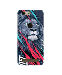 Lion Mobile Back Case for Gionee F103 Pro (Design - 278)