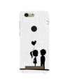 Cute Kid Couple Case for Gionee F103 Pro (Design No. 283)