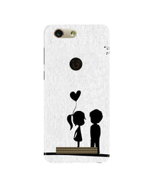 Cute Kid Couple Mobile Back Case for Gionee F103 Pro (Design - 283)