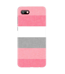 Pink white pattern Mobile Back Case for Gionee F205 (Design - 55)
