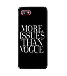 More Issues than Vague Mobile Back Case for Gionee F205 (Design - 74)