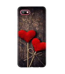 Red Hearts Mobile Back Case for Gionee F205 (Design - 80)