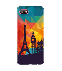 Eiffel Tower2 Mobile Back Case for Gionee F205 (Design - 91)