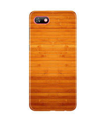 Wooden Look Mobile Back Case for Gionee F205  (Design - 111)