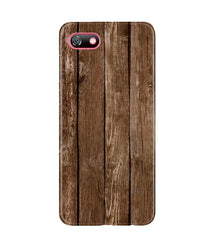 Wooden Look Mobile Back Case for Gionee F205  (Design - 112)